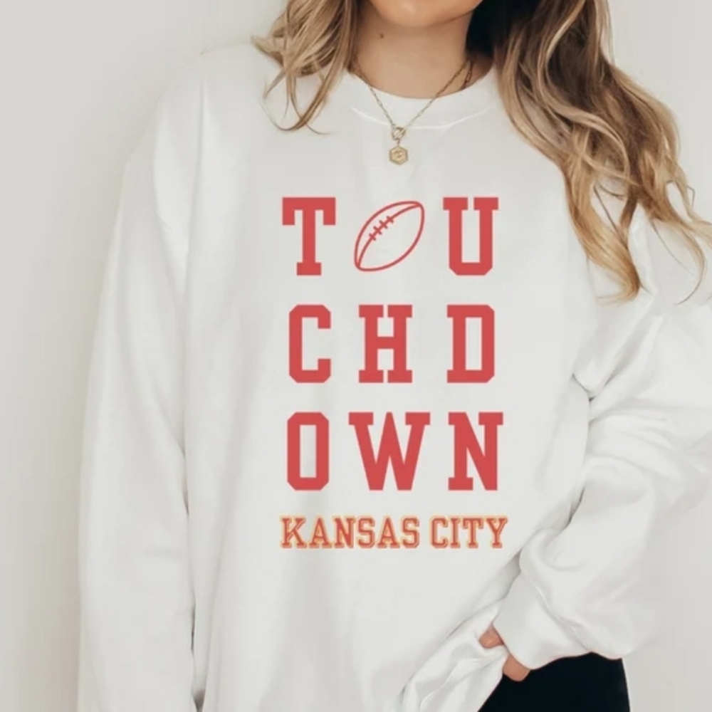 Chiefs TOUCHDOWN Football short sleeve tshirt